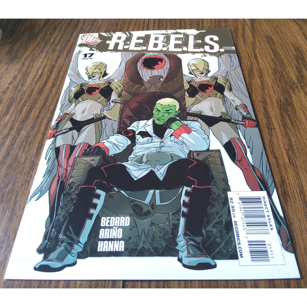 R.E.B.E.L.S. #17 (August 2010 DC Comics)